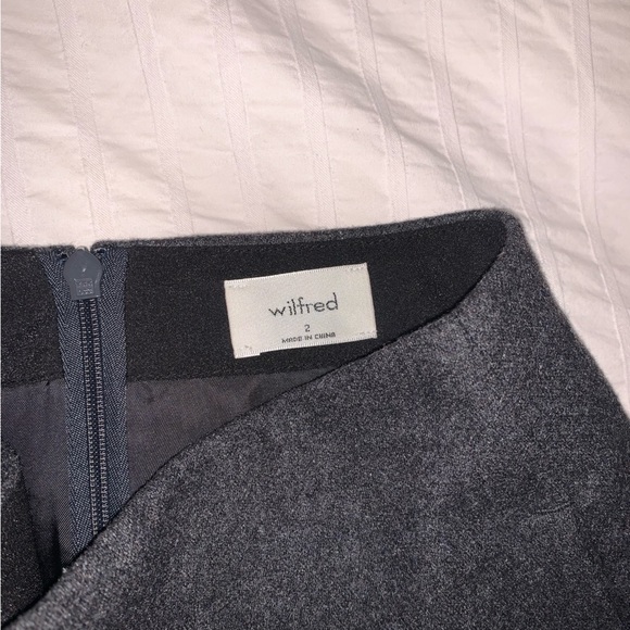 aritzia wool skirt grey - Picture 5 of 5